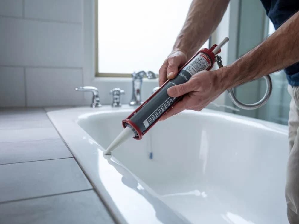 Jak klasc silikon wokol wanny, aby uniknąć pęknięć i wilgoci